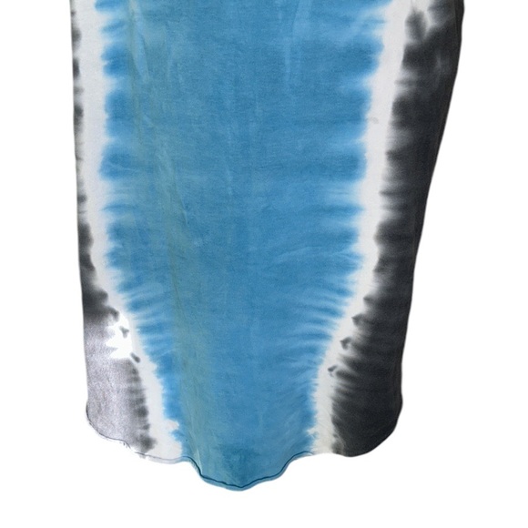 Anthropologie Stark X Riverway Tie Dye Linen Gauze & Knit Oversized Tunic Top XS - Picture 8 of 11